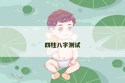 四柱八字测试