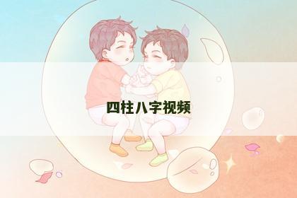 四柱八字视频