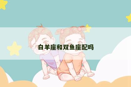 白羊座和双鱼座配吗
